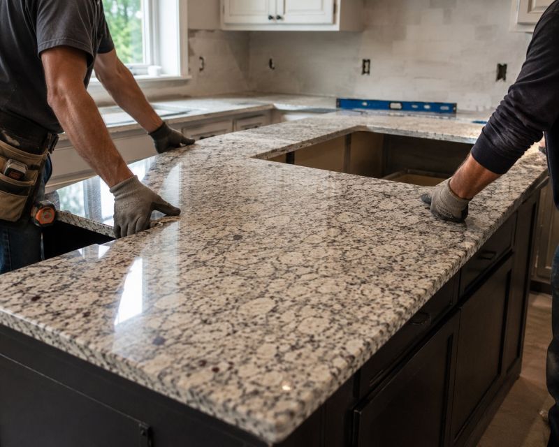 Custom Countertop Installation in Lake County, IL