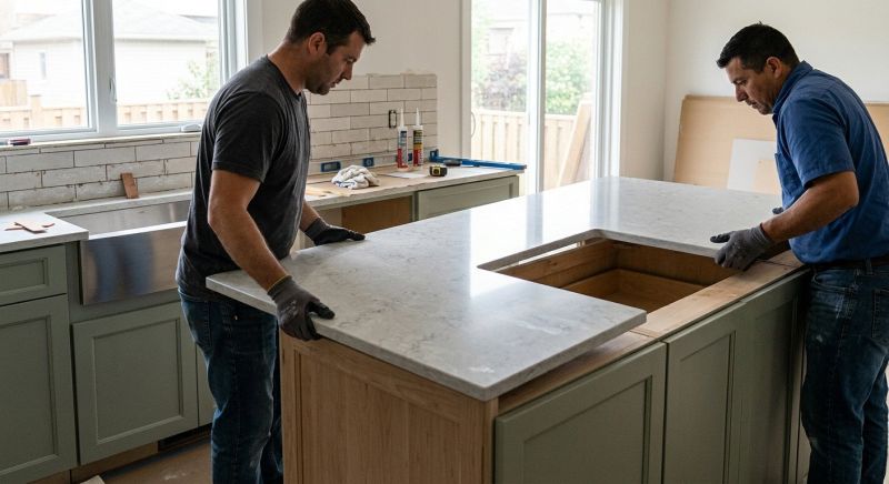 Custom Countertop Installation in Sonoma County, CA