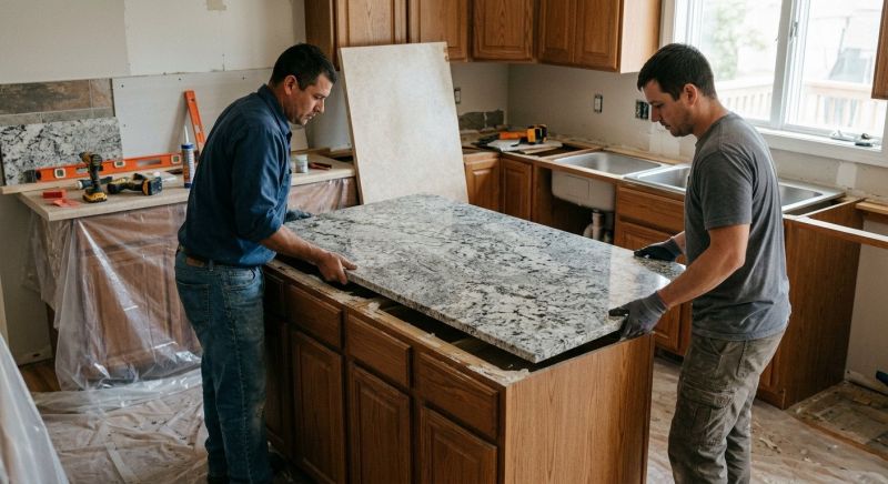 Custom Countertop Installation in Sonoma County, CA